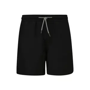 Woven Fabric Shorts with Drawstring QS image-0