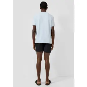 Woven Fabric Shorts with Drawstring QS image-4