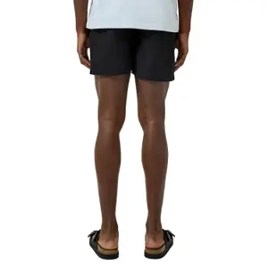 Woven Fabric Shorts with Drawstring QS image-5