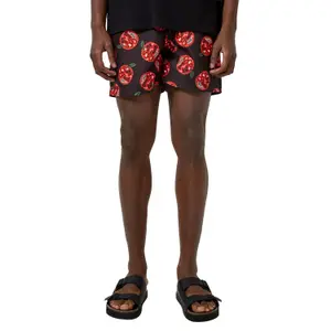 Woven Fabric Shorts with Drawstring QS image-2