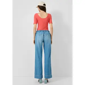 Wide Leg Women's Jeans QS Catie image-4