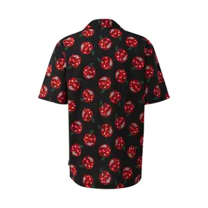 Printed Cotton Blend Shirt with Collar QS image-1