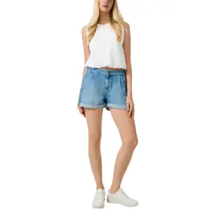 Women's denim shorts QS Abby image-6