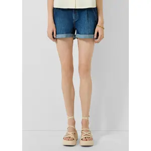 Women's denim shorts QS Abby image-6