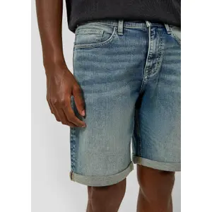 5-Pocket Denim Shorts QS John Mid Rise image-3