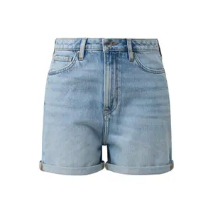 Mom Fit Denim Shorts for Women QS image-0