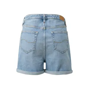 Mom Fit Denim Shorts for Women QS image-1