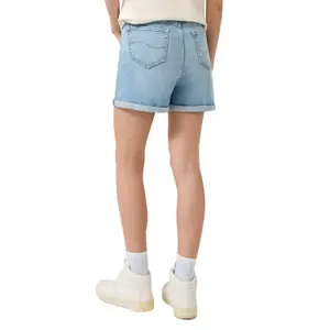 Mom Fit Denim Shorts for Women QS image-5