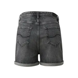 Mom Fit Denim Shorts for Women QS image-1