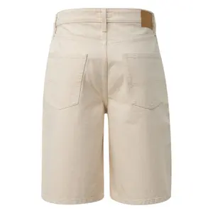 Faded denim shorts QS image-1