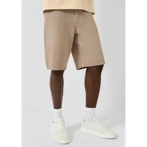 Faded denim shorts QS image-6