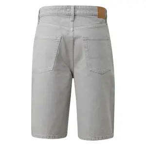 Faded denim shorts QS image-1