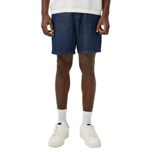Elasticated Waist Denim Shorts QS image-2
