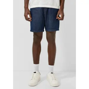Elasticated Waist Denim Shorts QS image-6