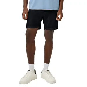 Elasticated Waist Denim Shorts QS image-2
