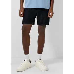 Elasticated Waist Denim Shorts QS image-6
