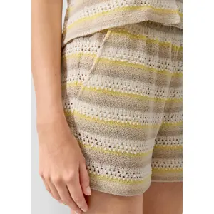 Striped Knit Top Women's QS image-3