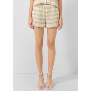 Striped Knit Top Women's QS image-6