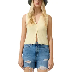 Women's Knit Gilet QS image-2