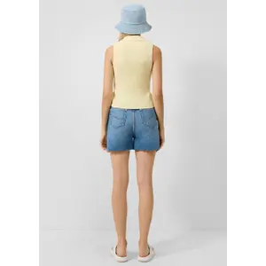 Women's Knit Gilet QS image-4