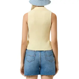 Women's Knit Gilet QS image-5
