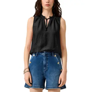 Embroidered Tunic Blouse for Women QS Regular Fit image-2