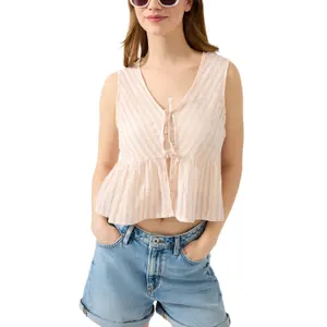 Knotted Blouse for Women QS Regular Fit image-2