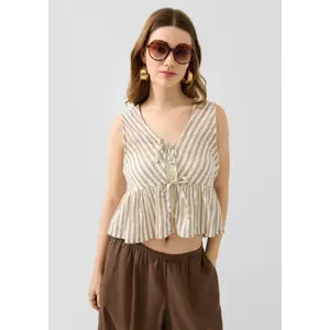Knotted Blouse for Women QS Regular Fit image-6