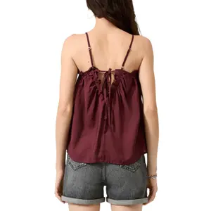 Women's Blouse with Trim QS Loose Fit image-5