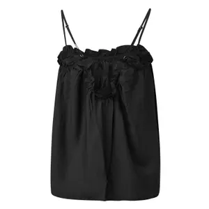 Women's Blouse with Trim QS Loose Fit image-1
