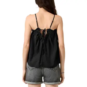 Women's Blouse with Trim QS Loose Fit image-5