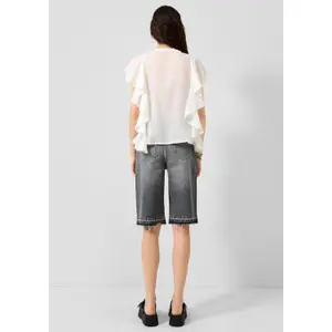 Soft Ruffle Blouse Ladies QS Regular Fit image-4