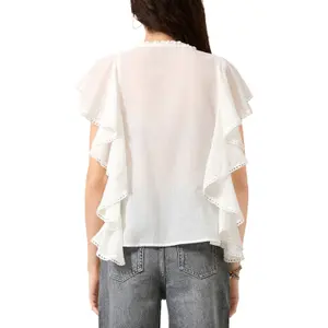 Soft Ruffle Blouse Ladies QS Regular Fit image-5