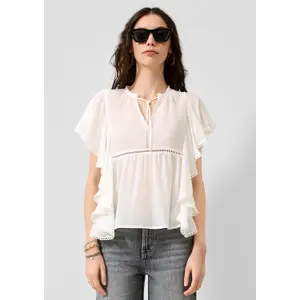 Soft Ruffle Blouse Ladies QS Regular Fit image-6