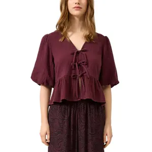 Womens chiffon blouse QS Regular Fit image-2