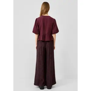 Womens chiffon blouse QS Regular Fit image-4