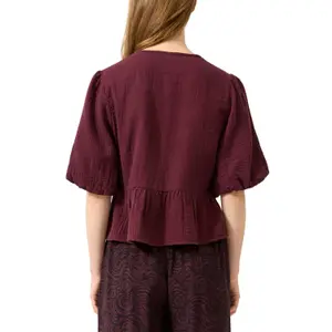 Womens chiffon blouse QS Regular Fit image-5