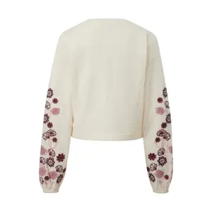 Embroidered Blouse Women QS Regular Fit image-1