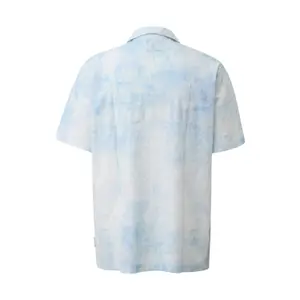 Relaxed Fit Printed Shirt With Collar QS image-1