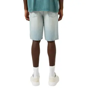 Zip Fly Denim Shorts QS image-5
