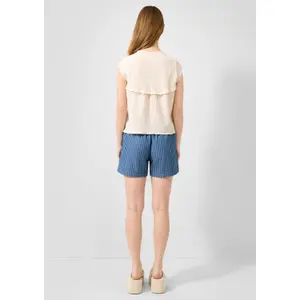 Women's Summer Denim Shorts QS image-4