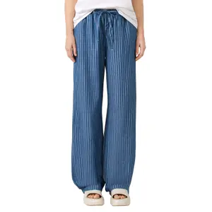 Women's Summer Wide Leg Jeans QS image-2