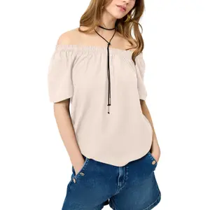 Women's Neckline Blouse QS Loose Fit image-2