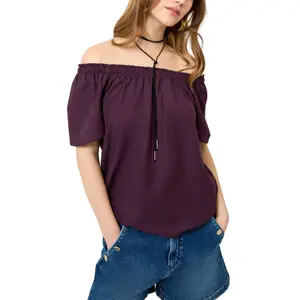 Women's Neckline Blouse QS Loose Fit image-2