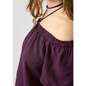 Women's Neckline Blouse QS Loose Fit image-3