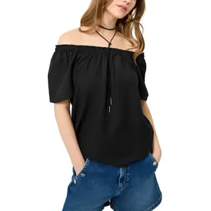 Women's Neckline Blouse QS Loose Fit image-2