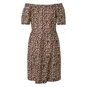 Flared Dress with Drop Neckline for Women QS image-1