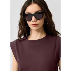 Women's Round Neck Jersey Dress QS image-3