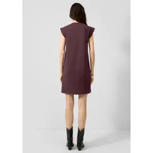 Women's Round Neck Jersey Dress QS image-4