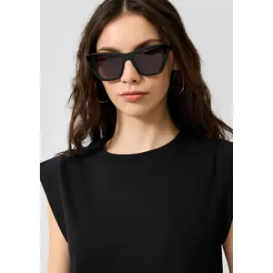 Women's Round Neck Jersey Dress QS image-3